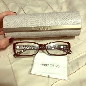 COPY - Jimmy Choo Brand New Eye Frames With Case